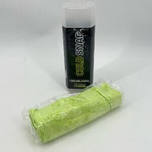 Cordova Cold Snap Cooling Towel Lime Green #CT200 Workout Gym Reusable Absorbent